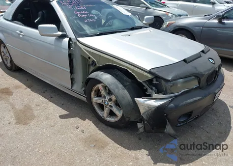 2002 BMW 325Ci z USA, uszkodzony, nr VIN WBABS33452JY42362